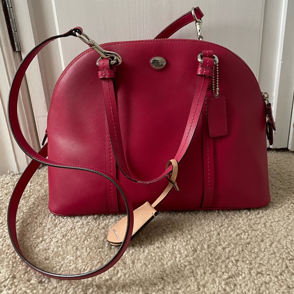Coach Magenta Handbag